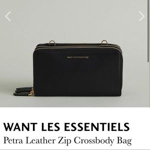 Want Les Essentiels Petra leather crossbody bag